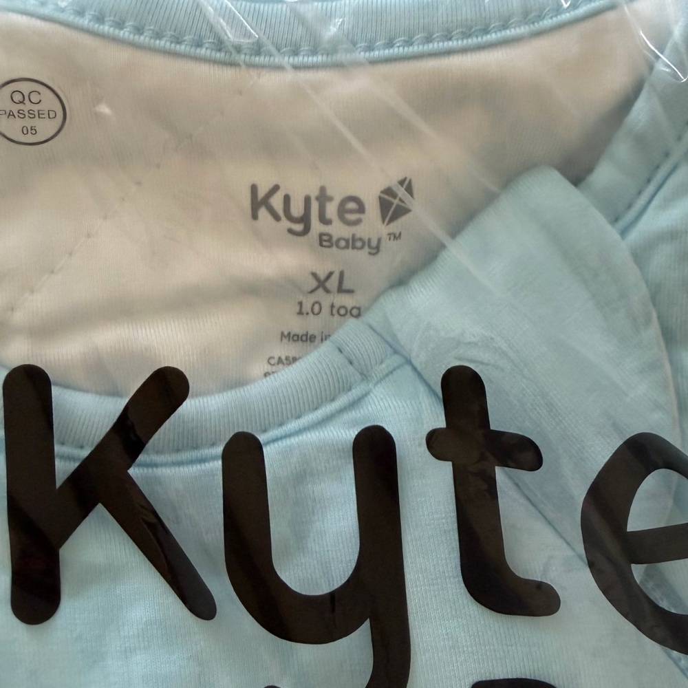 Kyte BABY Powder Blue Infant Sleep Sack XL 1.0 tog - Picture 2 of 2